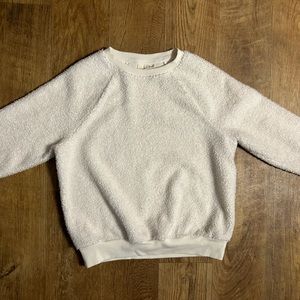 Universal Thread cream/white fluffy sweater